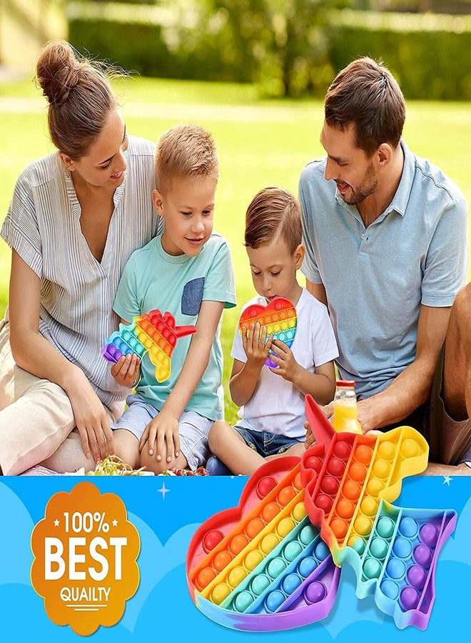 STOFFIER GARTEN pop its Fidget Toys, pop it Fidget Toy Set | pop its Fidget Toys, Fidget Toys pop it Rainbow, pop it Toy, | poppit Fidget Toy, Rainbow pop it, Push pop Bubble Fidget Toy (Android) - Image 5
